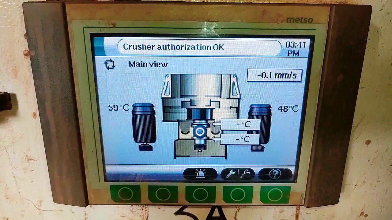 Metso IC 3 parameters settings for crushers