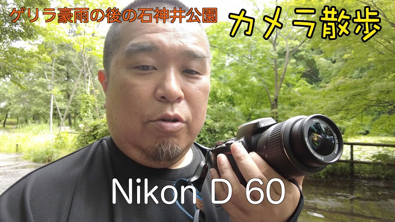 カメラ散歩　Nikon D60  ゲリラ豪雨の後の石神井公園