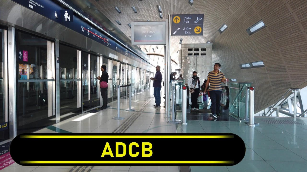 Metro Station ADCB - Dubai 🇦🇪 - Walkthrough 🚶