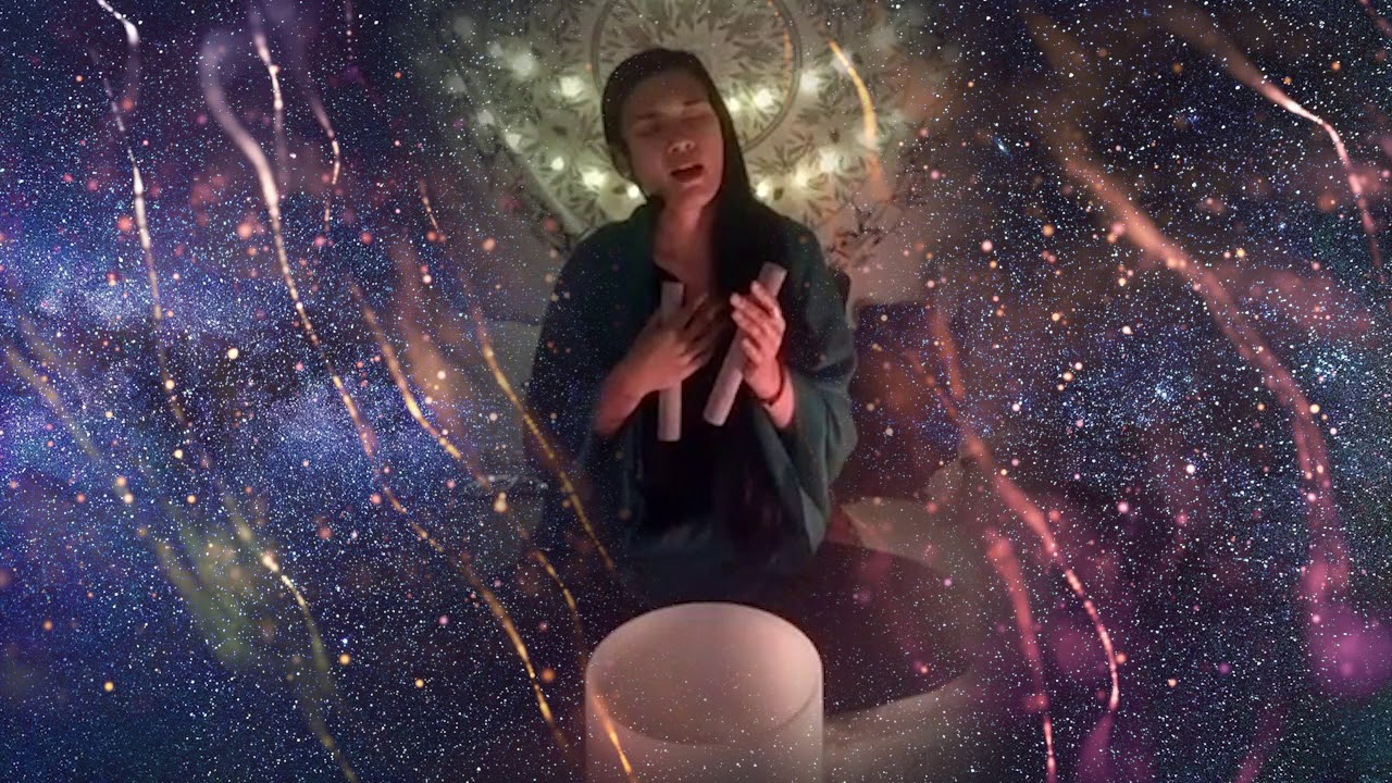 Guided Meditation - Angelic Sound Waves - Be Held in a Cocoon of Sacred Bliss