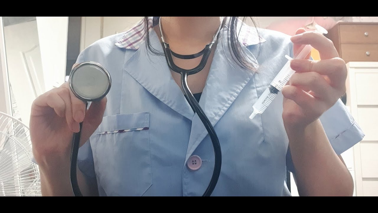 [ASMR] 병원 코로나 검사asmr / covid19 test roleplay