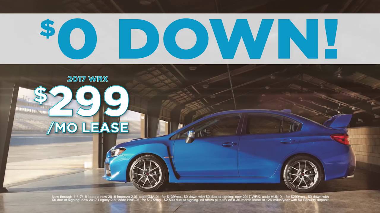 Landers McLarty Subaru October Zero Down Deals