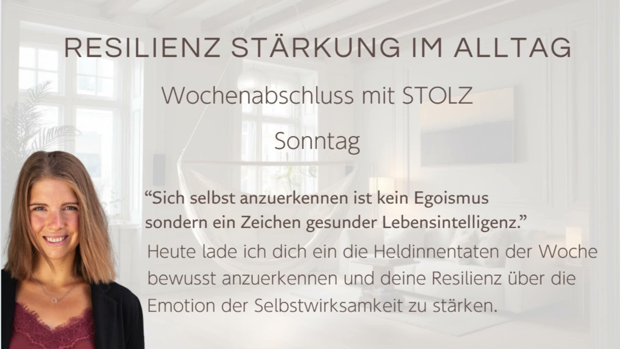 Stolz Sonntag