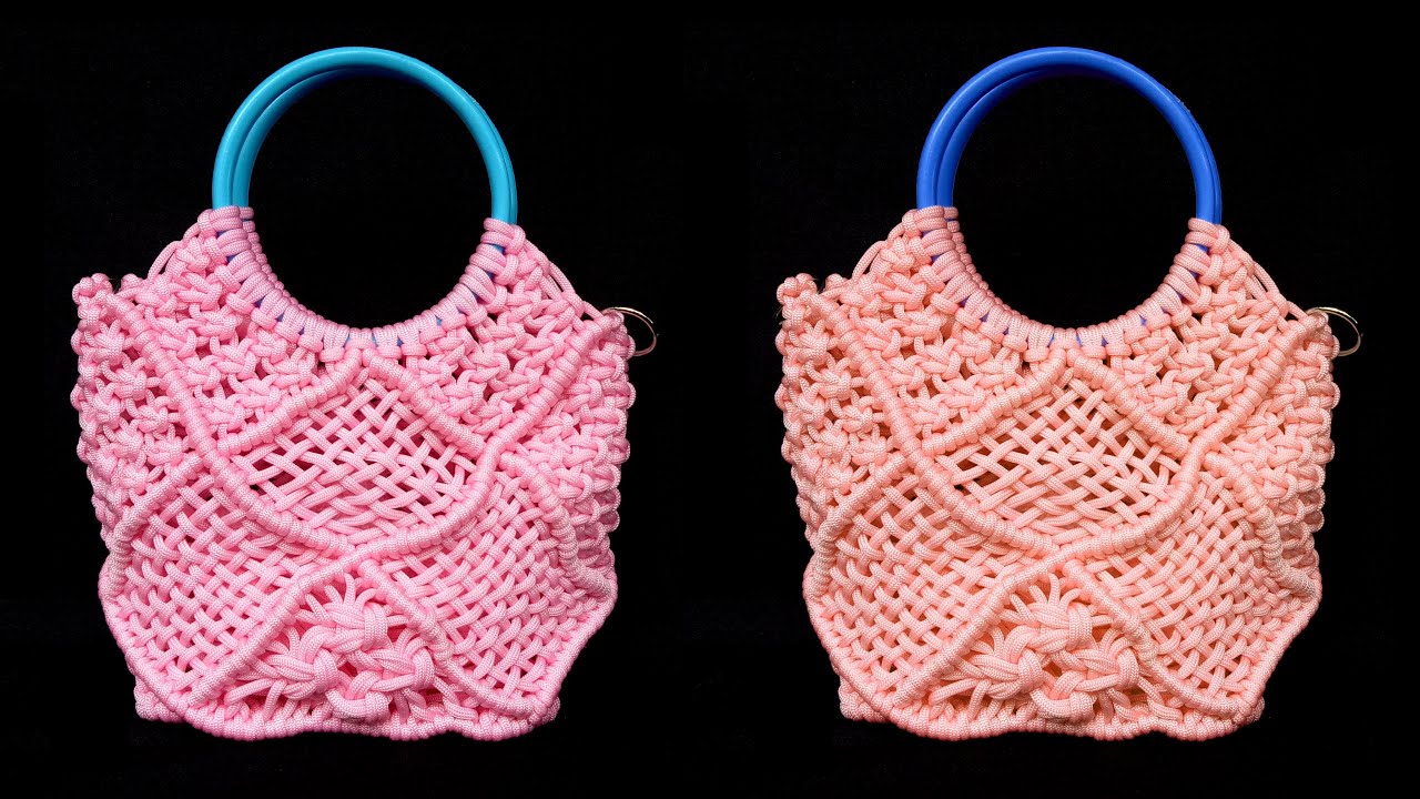 WOW!! Very Easy New Design Macrame Bag | Handmade Macrame Bag | Macrame Handbag Easy DIY Tutorial #2
