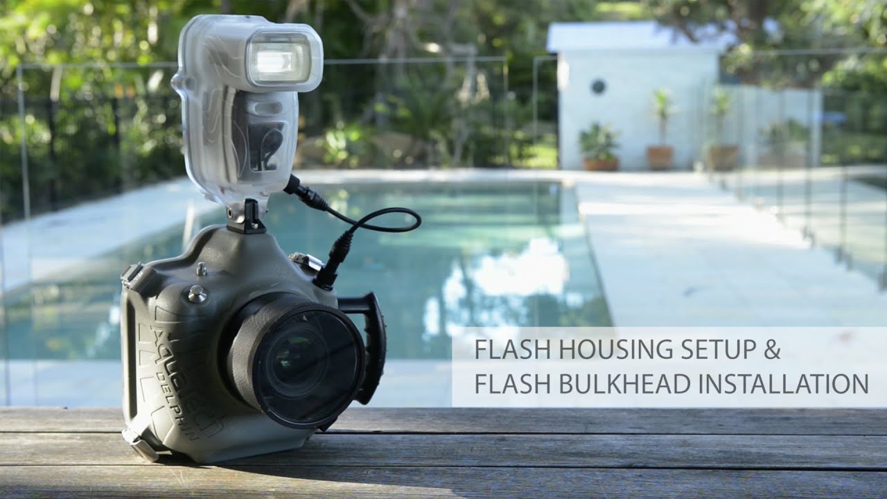 AQUATECH Flash Housing Setup & Flash Bulkhead Installation