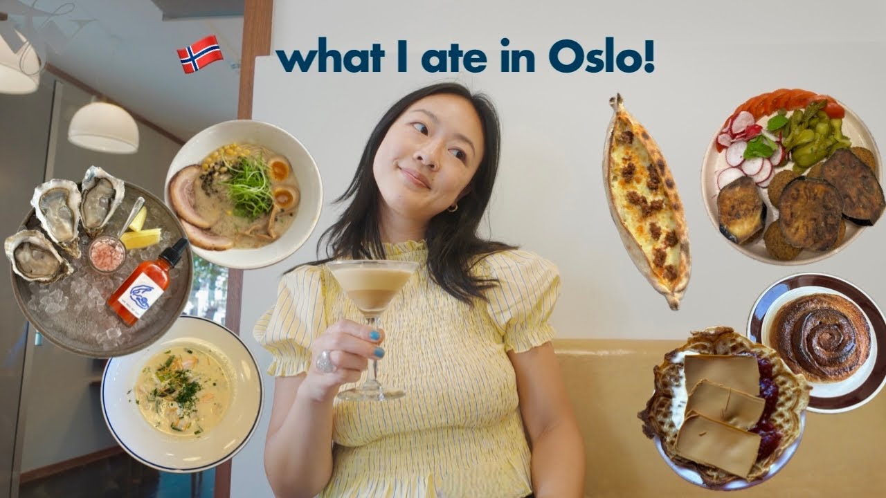 EVERYTHING I ate in OSLO, NORWAY 🇳🇴 | the BEST seafood, baked goods, and budget eats!