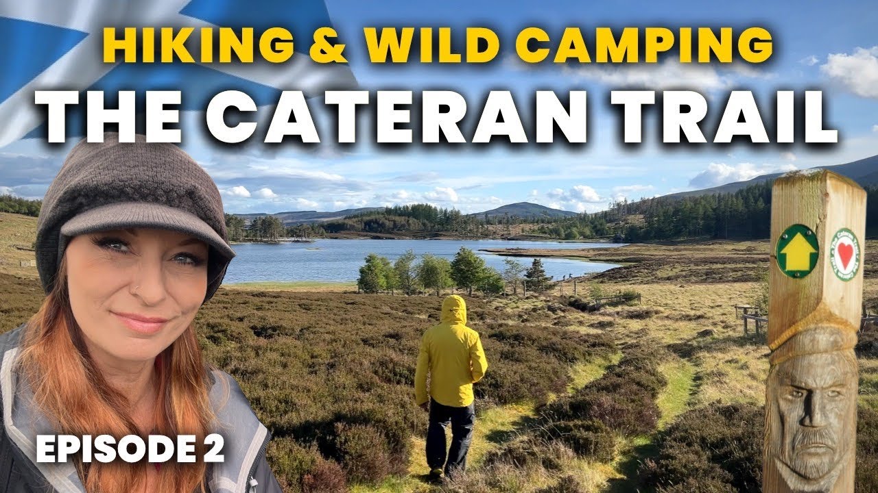 Long distance trail adventure | CATERAN TRAIL | Wild camp Scotland