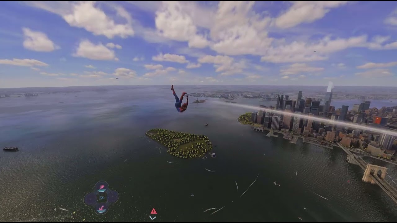 Marvel's Spider-Man 2 yes you fly now