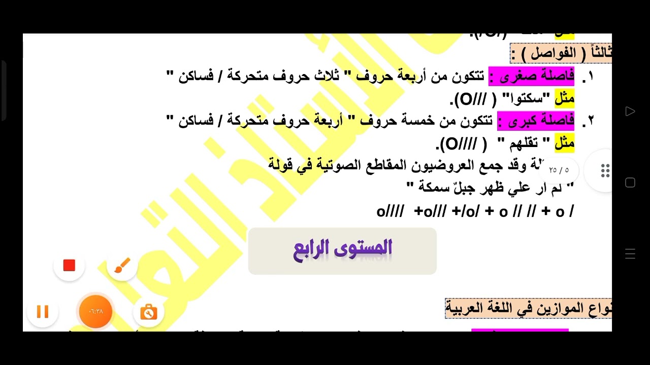 المحاضرة الرابعة شرح حروف القافية | مادة العروض والقوافي كليات اللغة العربية | أ. جمال عبدالناصر