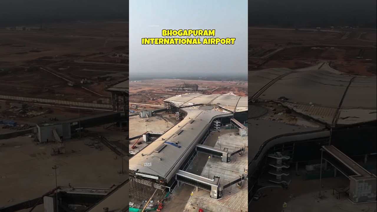Mega Airport Being Built Near Visakhapatnam to Transform Andhra Pradesh | Bhogapuram Airport