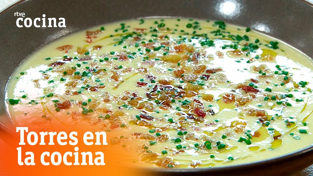 Cómo hacer vichyssoise de almendras - Torres en la Cocina | RTVE Cocina