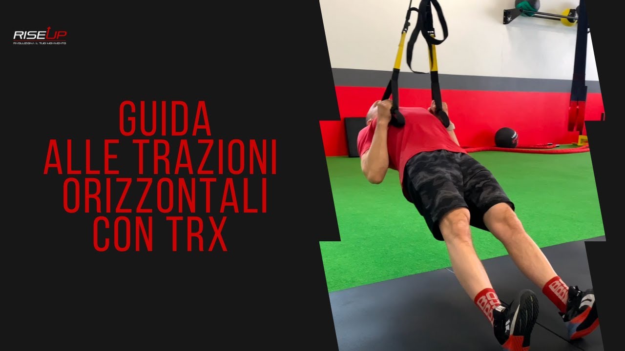 Guida alle Trazioni orizzontali con TRX