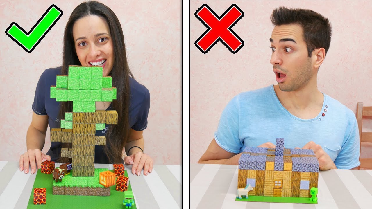 CHI COSTRUSCE MEGLIO SU MINECRAFT NELLA VITA REALE VINCE