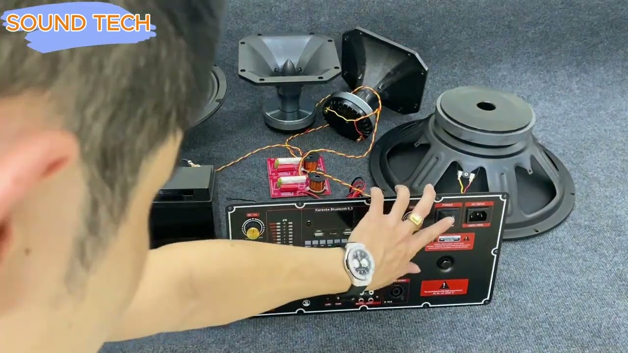 Bo mạch loa kéo T450s công suất mạnh kích thước 19x38