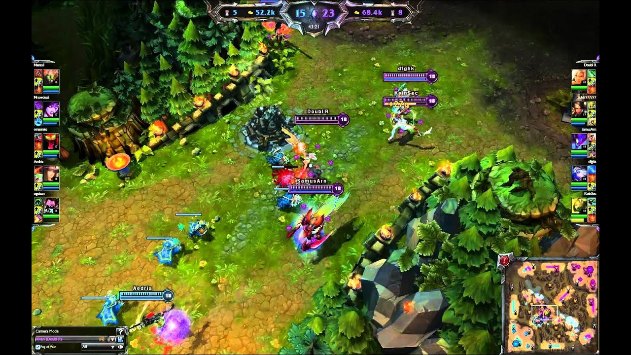 LoL - Doubl R (Riven) Pentakill
