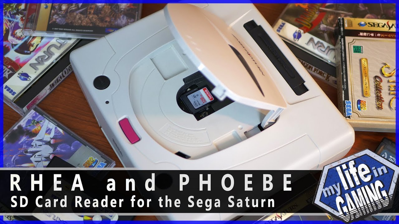 Rhea and Phoebe - SD Card Reader for the Sega Saturn / MY LIFE IN GAMING