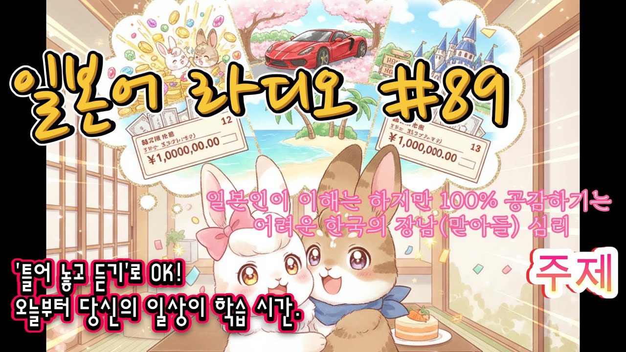 일본어라디오89 복권1등  당첨되는 꿈을 꾸고 무려 3만원치 복권을 샀어요!!! #일본어   #일본어공부   #일어   #니혼고   #일본여행 #   초급일본어