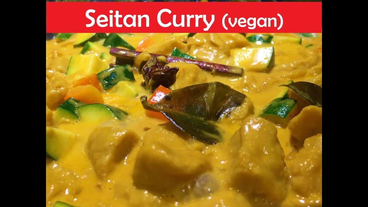 Seitan Curry Recipe Vegan | Cari du Seitan