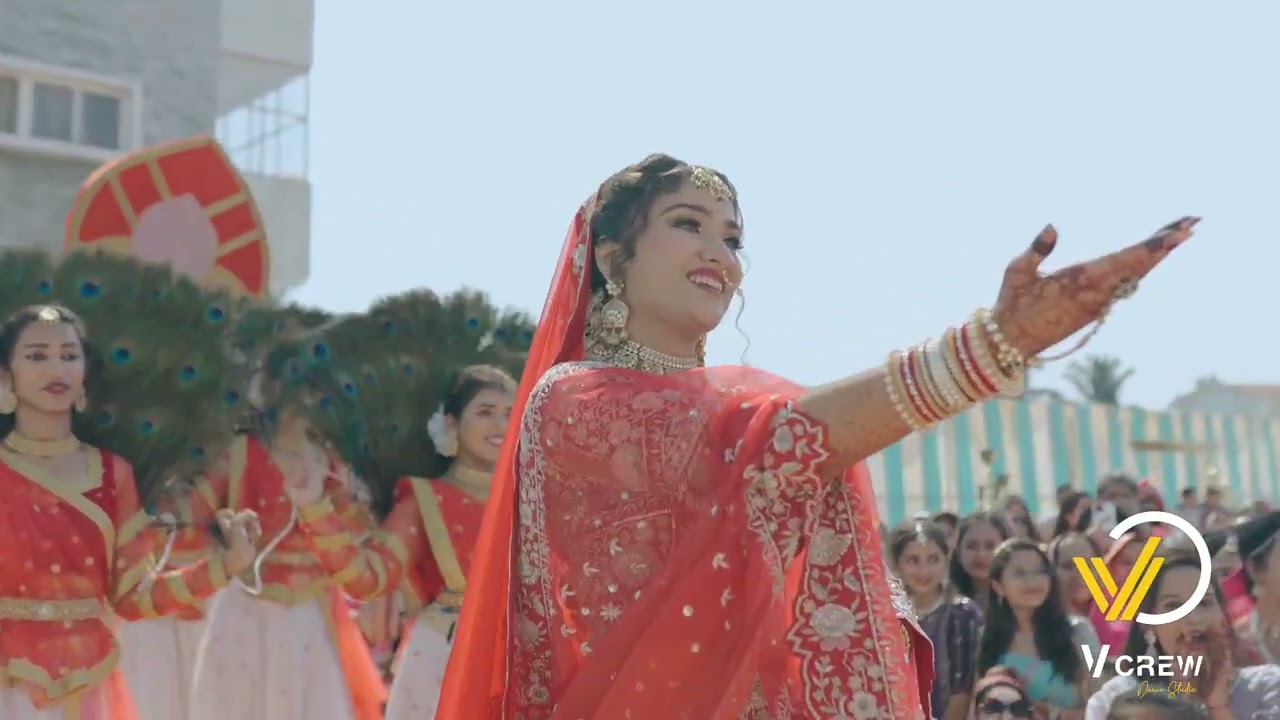 Varmala bride entry 
