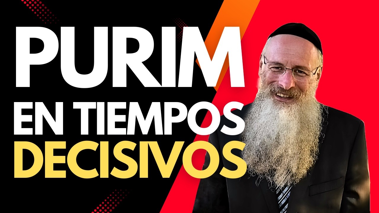 🌟 Purim en Tiempos Decisivos 🎭✨ La Luz que se Revela en Medio de una Situación Especial
