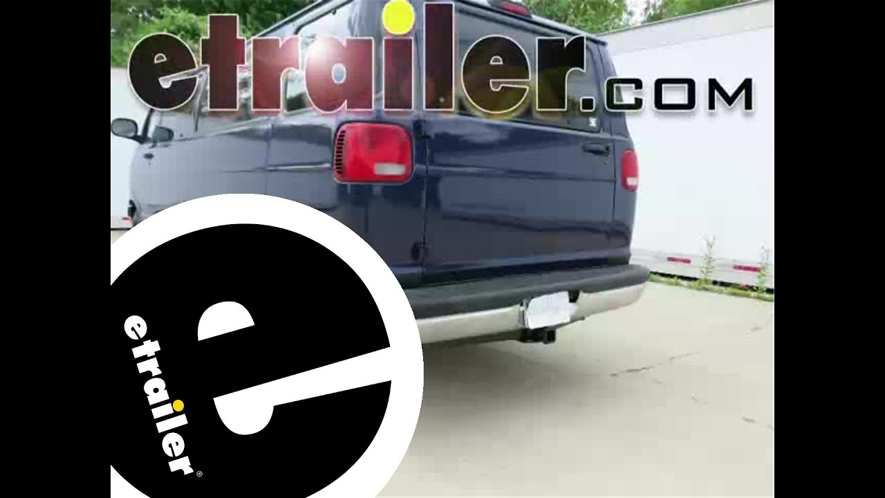 etrailer | How to Install: Curt Trailer Hitch Receiver on your 2000 Dodge Van