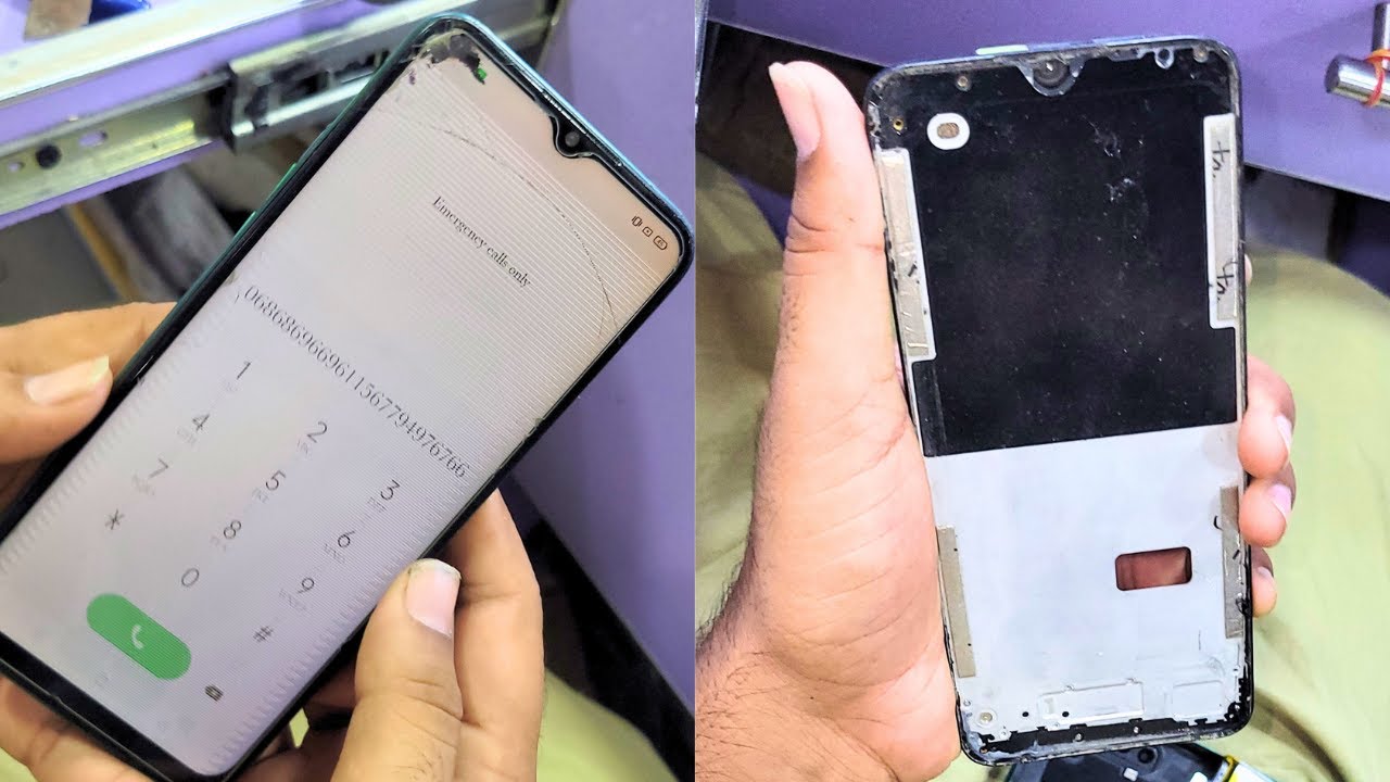 How i Restore Old Realme  Cracked   ! Broken Phone Repair -  ASMR