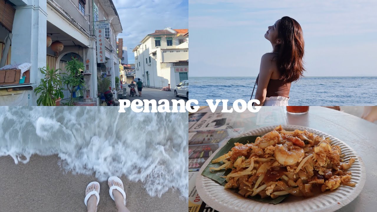 Penang vlog 🏝 a family trip to the food heaven of Malaysia! beach, food, beautiful buildings...