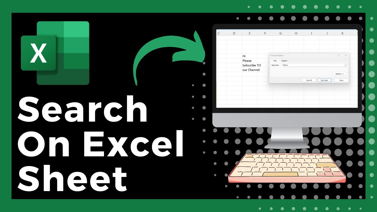 How To Search On Excel Sheet (Very Easy)