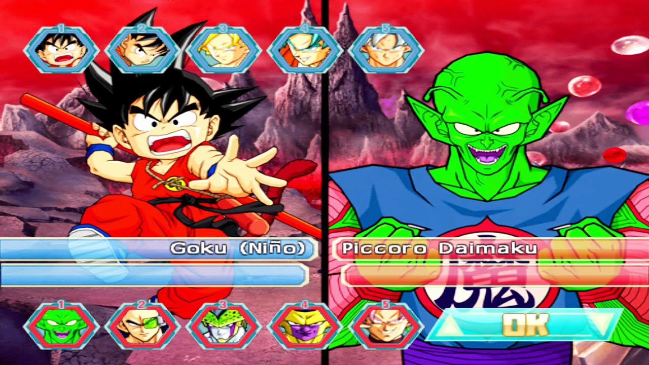 Todos los Goku vs Villanos Dragon Ball Z Budokai Tenkaichi 4 Beta X Latino