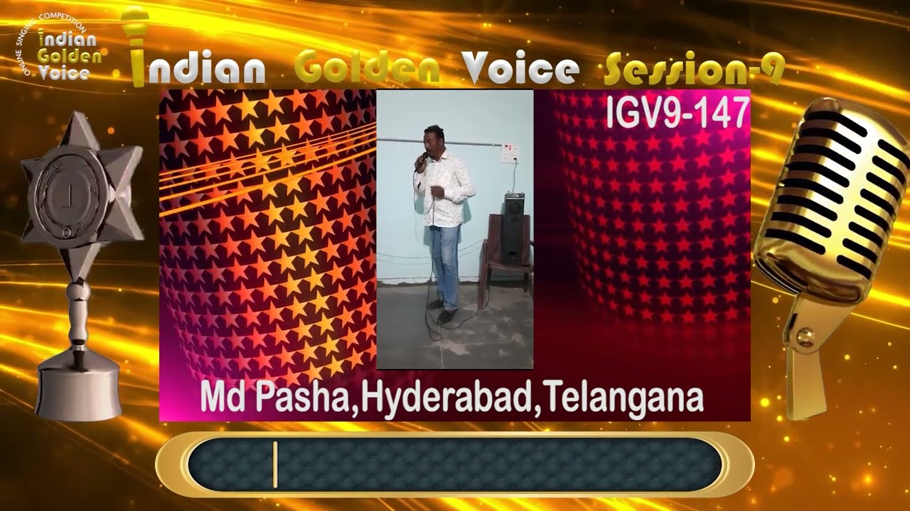 Md Pasha - Online Singing Competition - Indian Golden Voice Session 9 - Mangrove Production