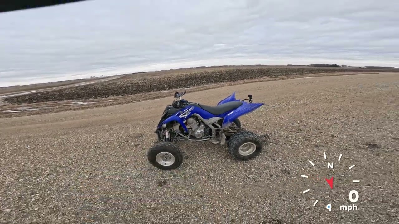 Disfrutando de mi Yamaha raptor 700r 2011