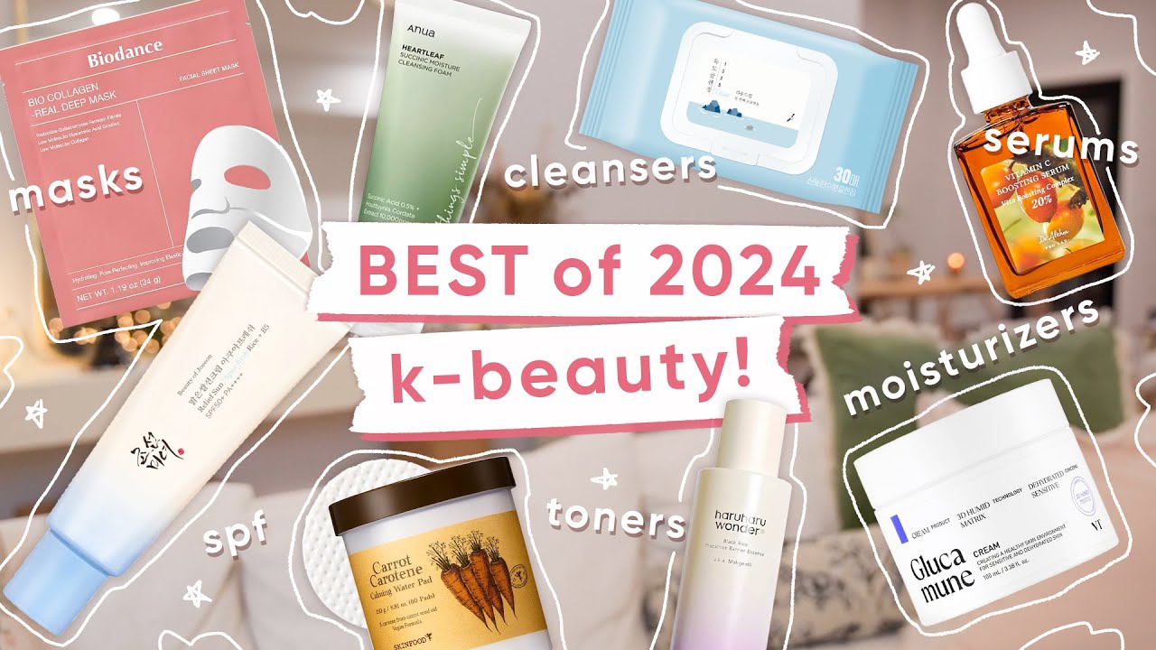 The TOP K-BEAUTY of 2024! 👑 *skin was skinningg*