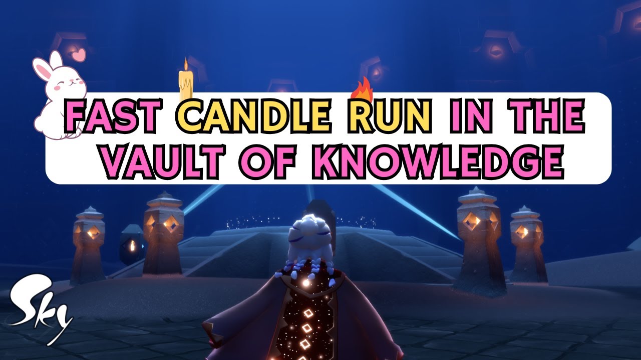 Fast Candle Run in the Vault of Knowledge || Sky Children Of The Light