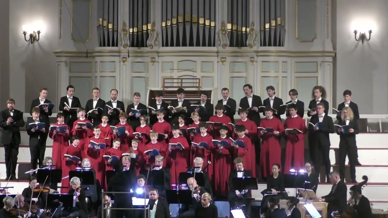 Hamburger Knabenchor  am 25.12.2024  in der Hamburger Michaeliskirche