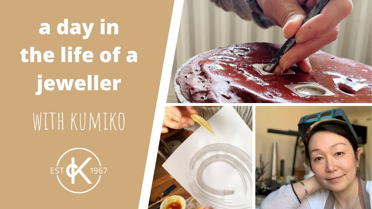 Beeswax Jewellery, Japanese Ink, Chasing & Repoussé With Kumiko | Day In The Life Of A Jeweller