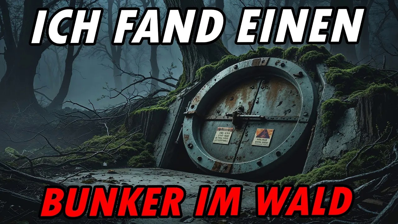 Ich fand einen geheimnisvollen Bunker im Wald ｜ #gruselhörbuch #creepypasta ｜
