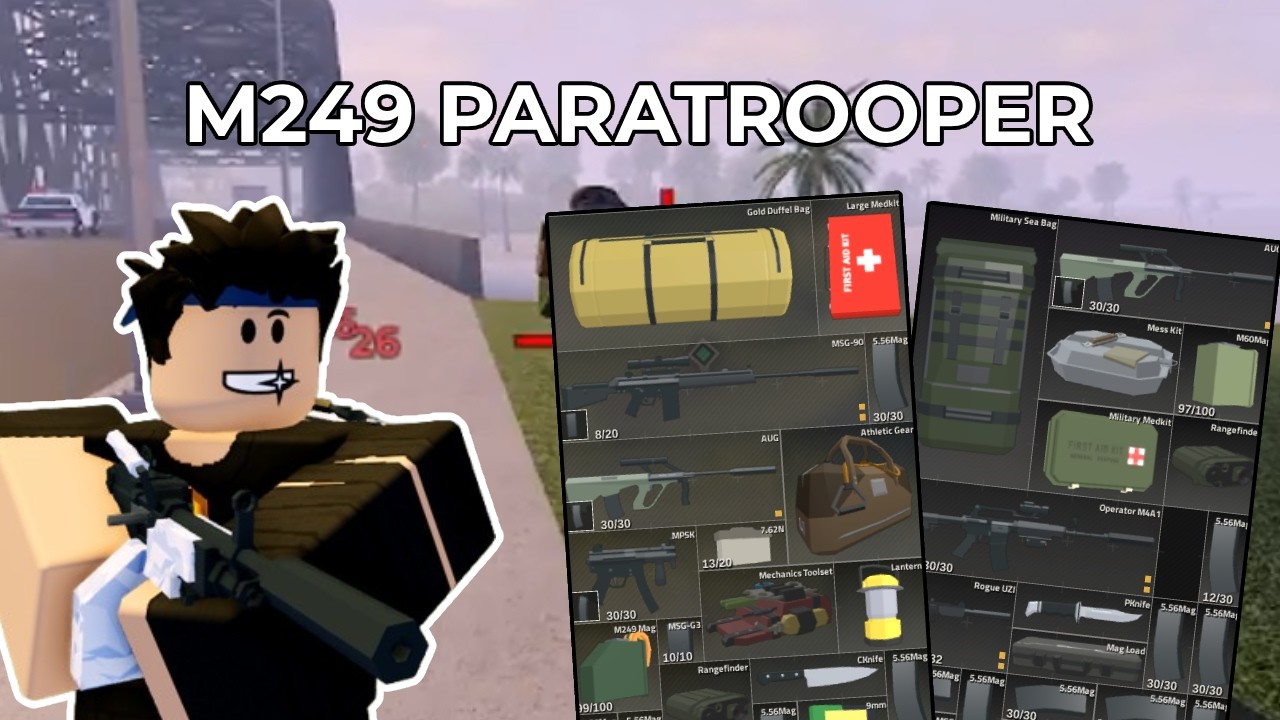 M249 PARATROOPER IS CRAZY - Apocalypse Rising 2 (ROBLOX)