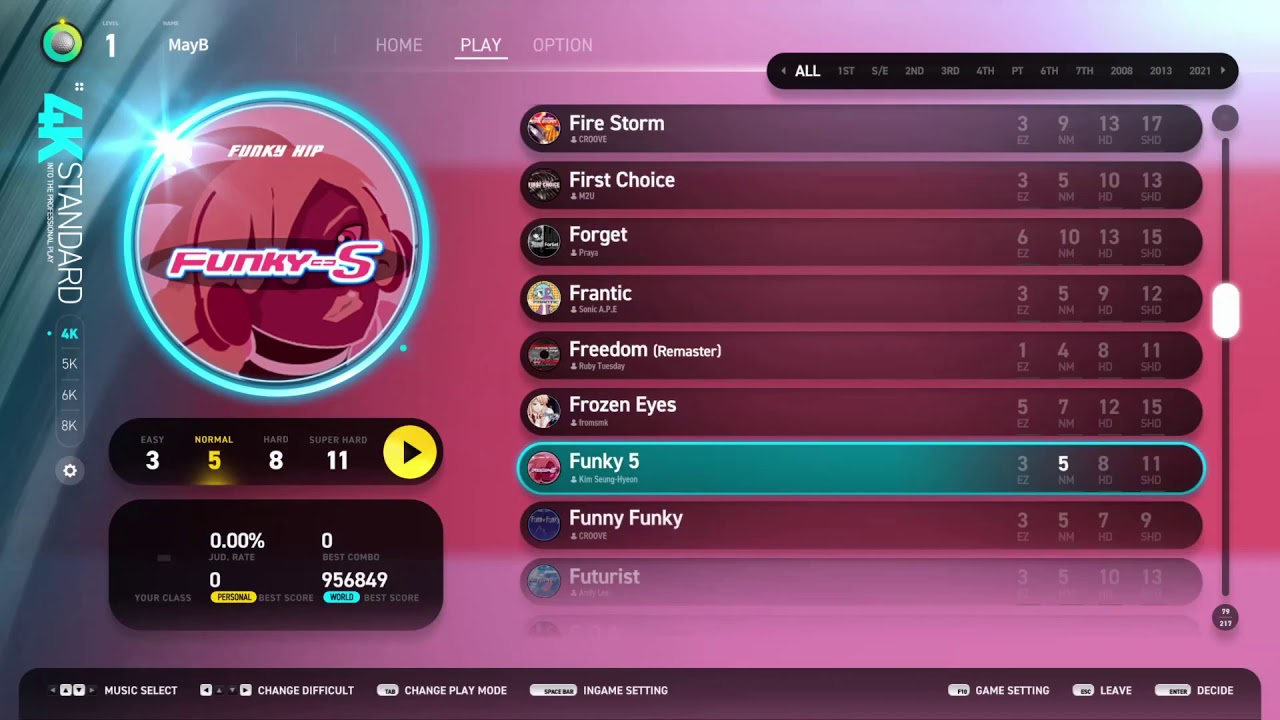 [EZ2ON REBOOT: R] Full Song List