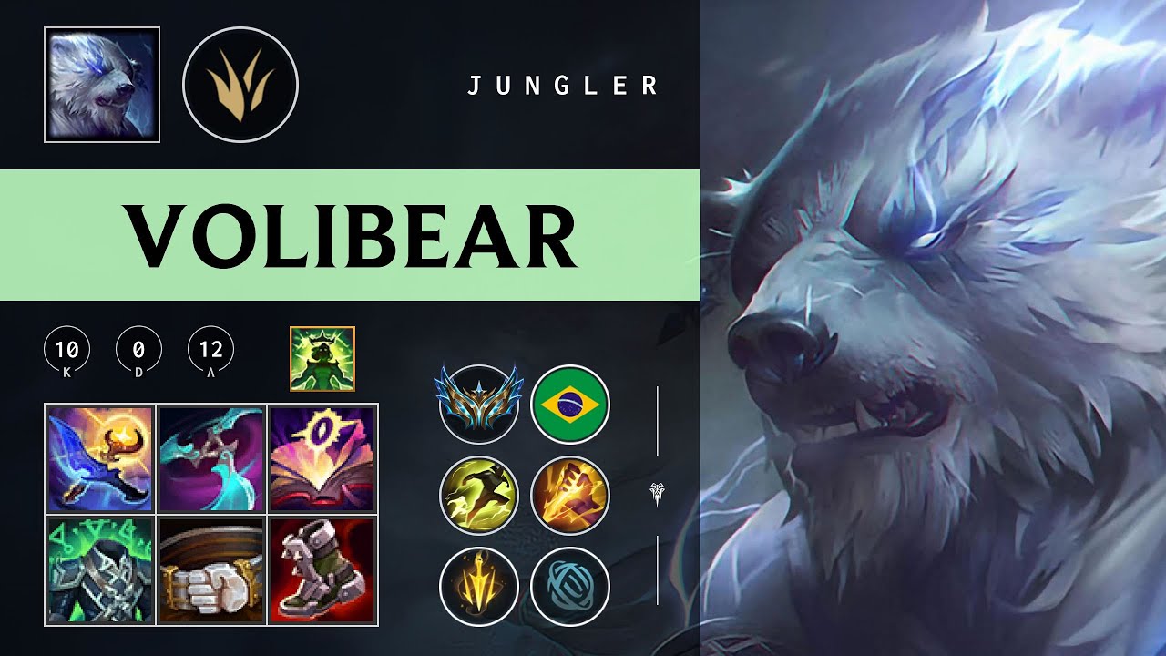 Volibear Jungle vs Master Yi - BR Challenger Patch 26.01
