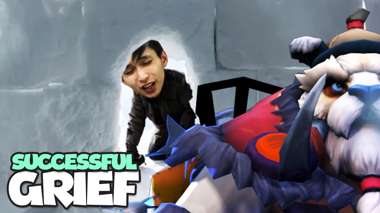 TYPICAL SUPPORT GRIEF (SingSing Dota 2 Highlights 
