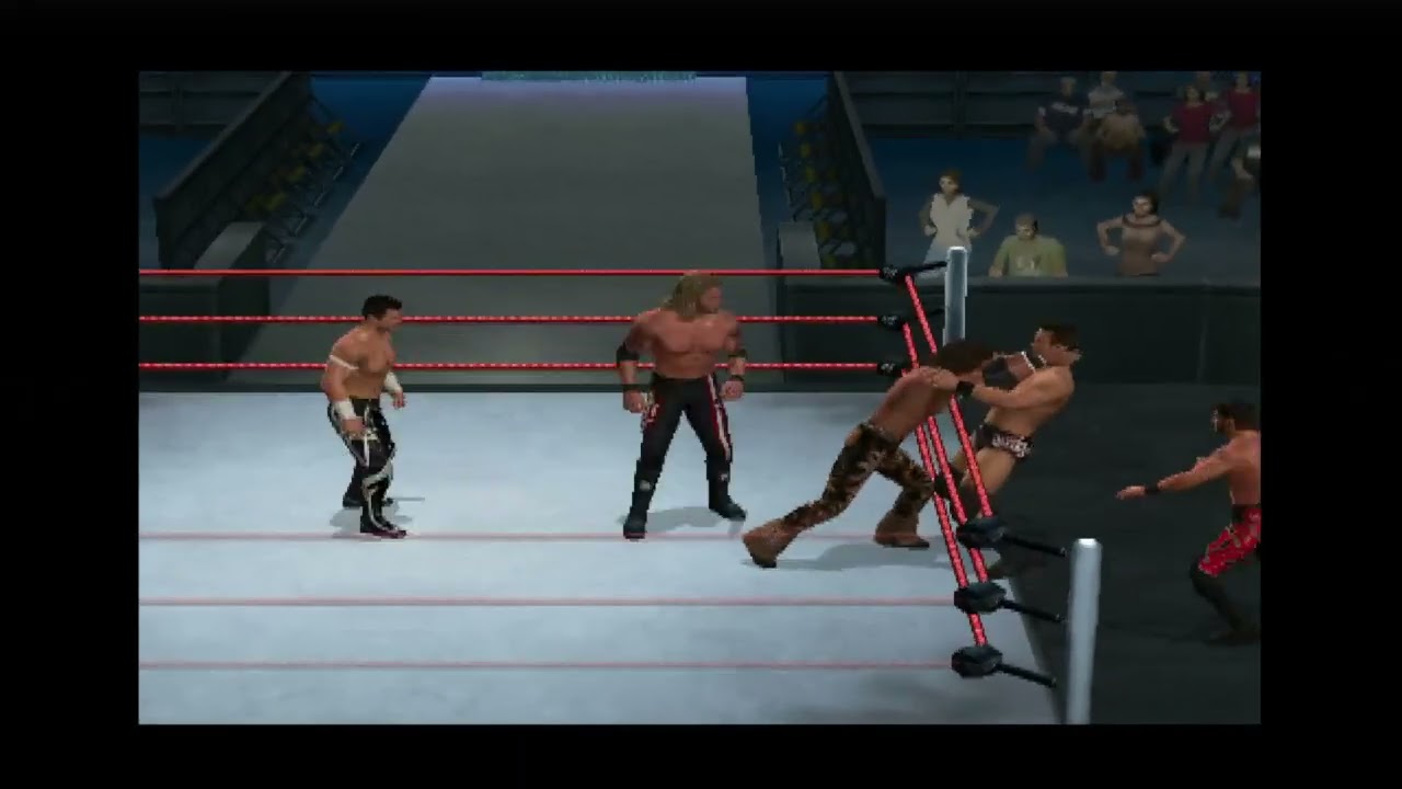 WWE SmackDown Vs Raw 2011 PS2 30 Man Royal Rumble Match