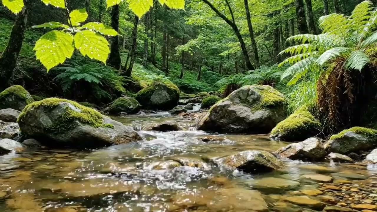 Peaceful Nature Sounds for Studying: Forest Ambience & Singing Birds
