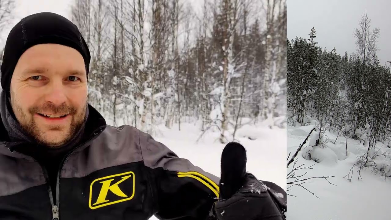 Kelkkailua -22 Kuhmo Freeride day 2. Boondokkeri jäistä läpitte 😱
