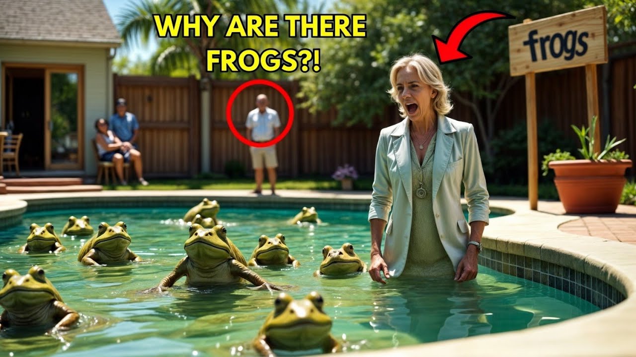 HOA Karen Told Me I Needed Permission to Use My Own Pool—So I Turned It Into a Frog Pond