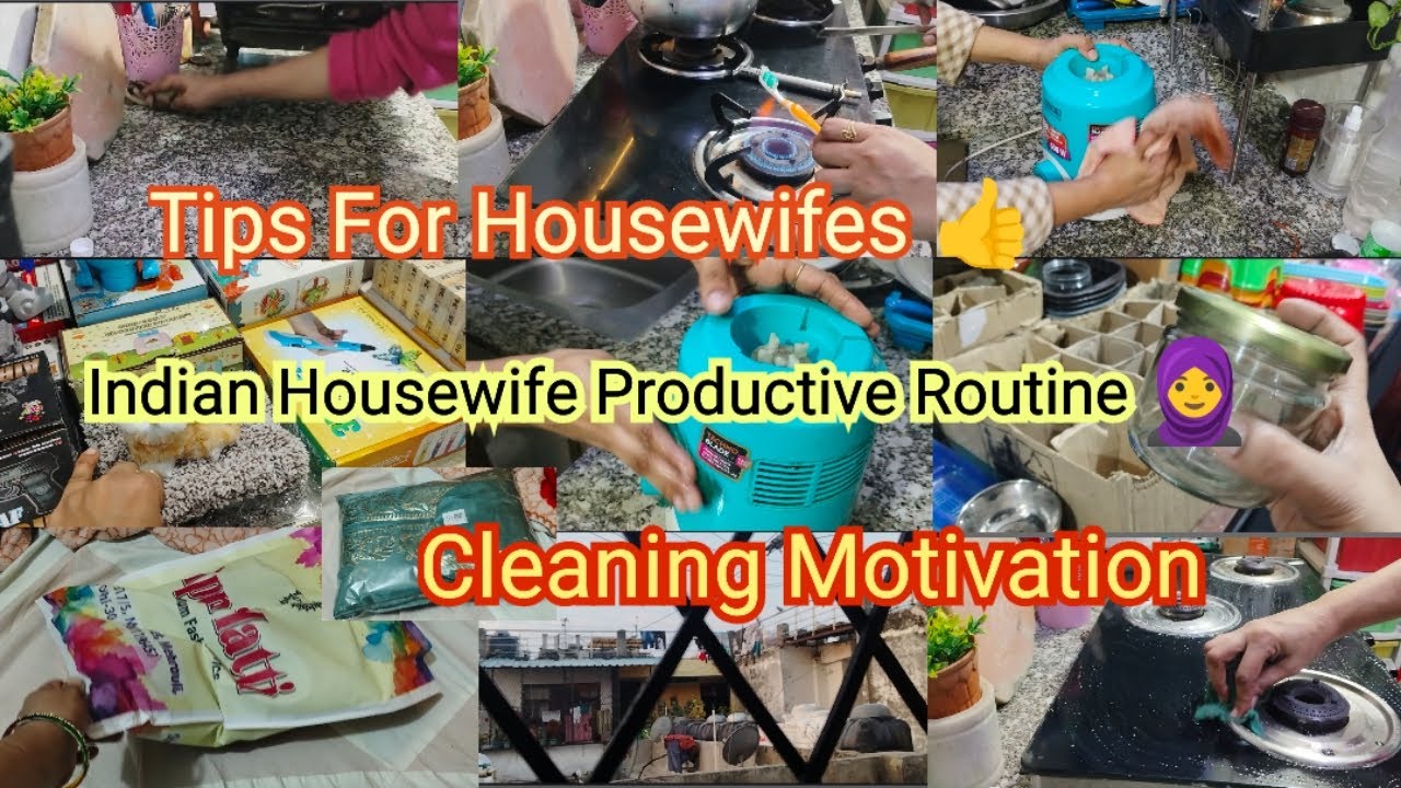 Kitchen Cleaning Motivation/Tips For Housewifes/Productive Routine #dailyvlogs #routine #vlogs