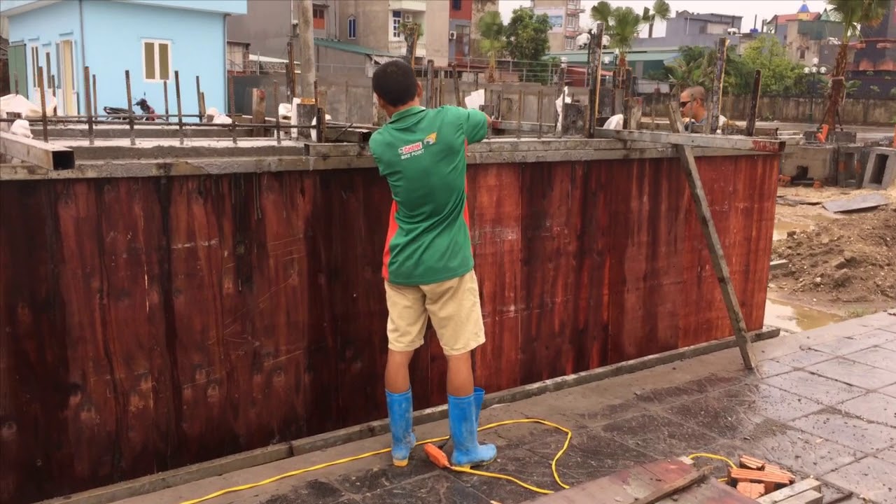 CÁCH GHÉP CỐT PHA CẤU KIỆN CỐNG HỘP TRONG CÔNG TRÌNH