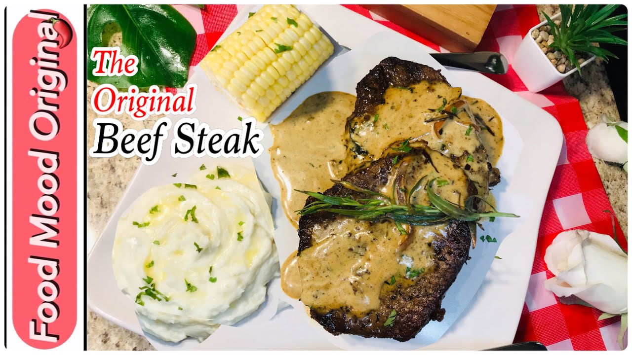 Beef Steak with Tarragon Sauce | The Original Beef Steak Recipe with Tips|Tarragon Sauce| Beef Steak