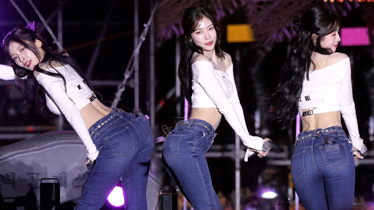 오마이걸 아린 직캠 4K '던던댄스' (OH MY GIRL ARIN)｜김제지평선축제 241002