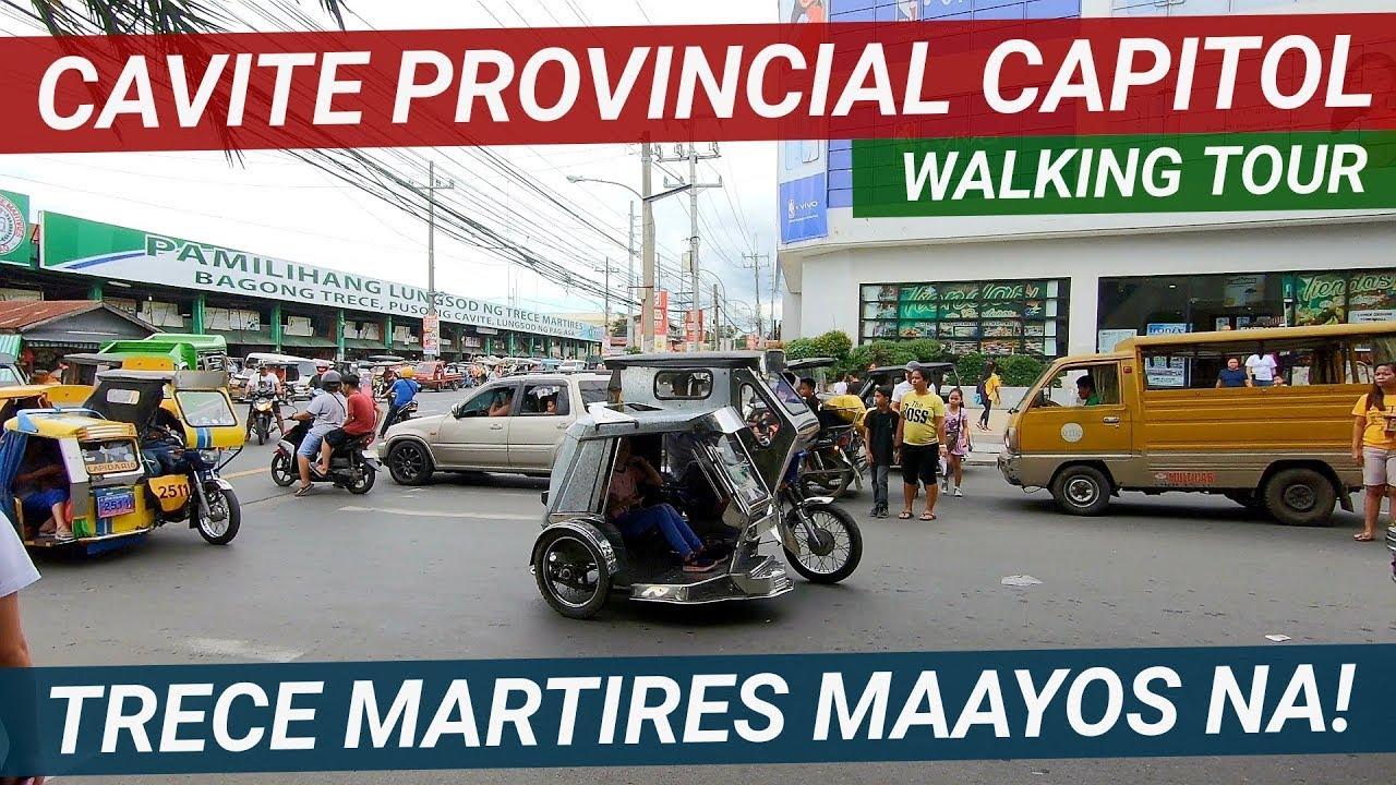 HINDI RIN NAGPAPAHULI ANG CAVITE! TRECE MARTIRES CITY MAGANDA NA! WALKING TOUR [4K]
