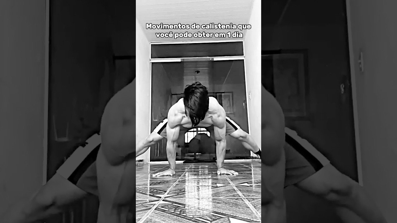 Os 3 movimentos mais f&aacute;ceis da Calistenia! 🔱 #calisthenics #shorts #viral